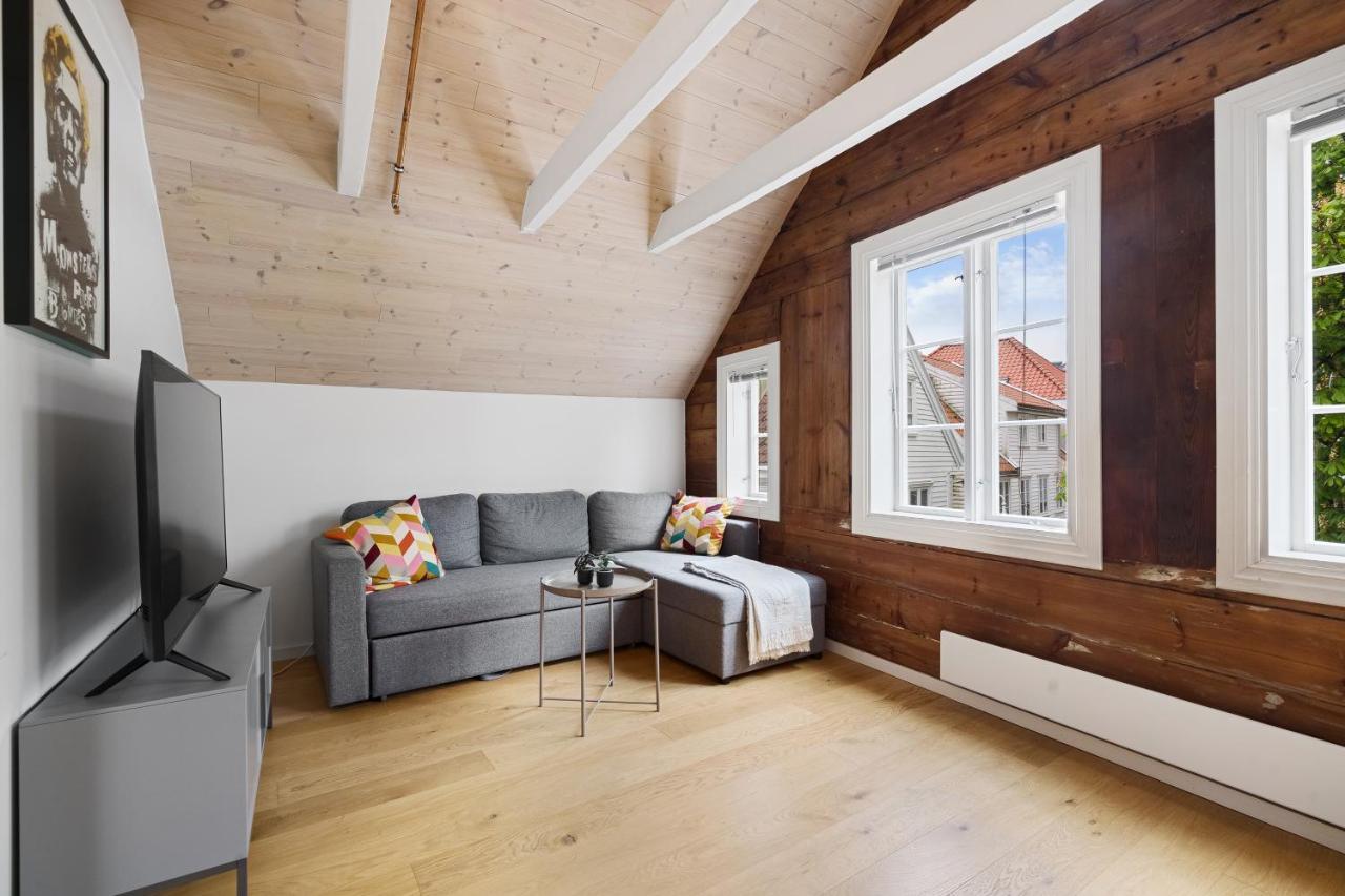 Charming Rooftop Apartment In Heart Of Stavanger Zewnętrze zdjęcie