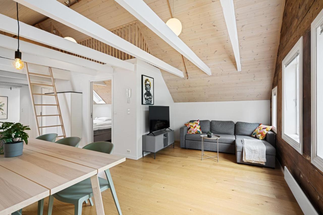 Charming Rooftop Apartment In Heart Of Stavanger Zewnętrze zdjęcie