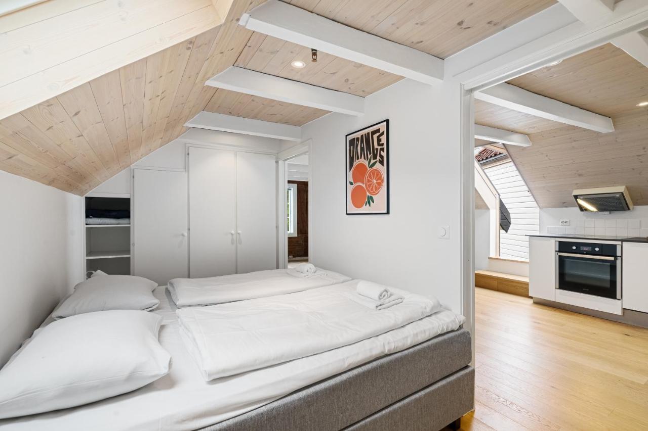 Charming Rooftop Apartment In Heart Of Stavanger Zewnętrze zdjęcie