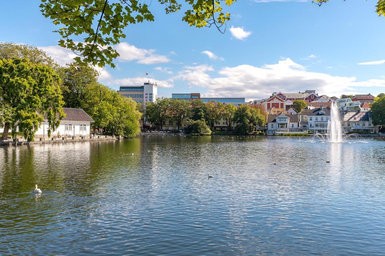 Charming Rooftop Apartment In Heart Of Stavanger Zewnętrze zdjęcie