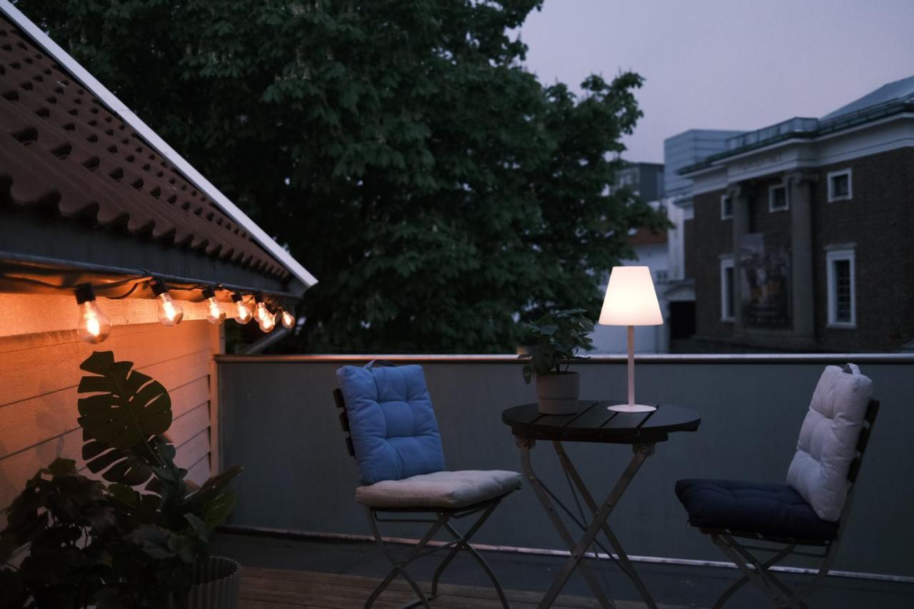 Charming Rooftop Apartment In Heart Of Stavanger Zewnętrze zdjęcie