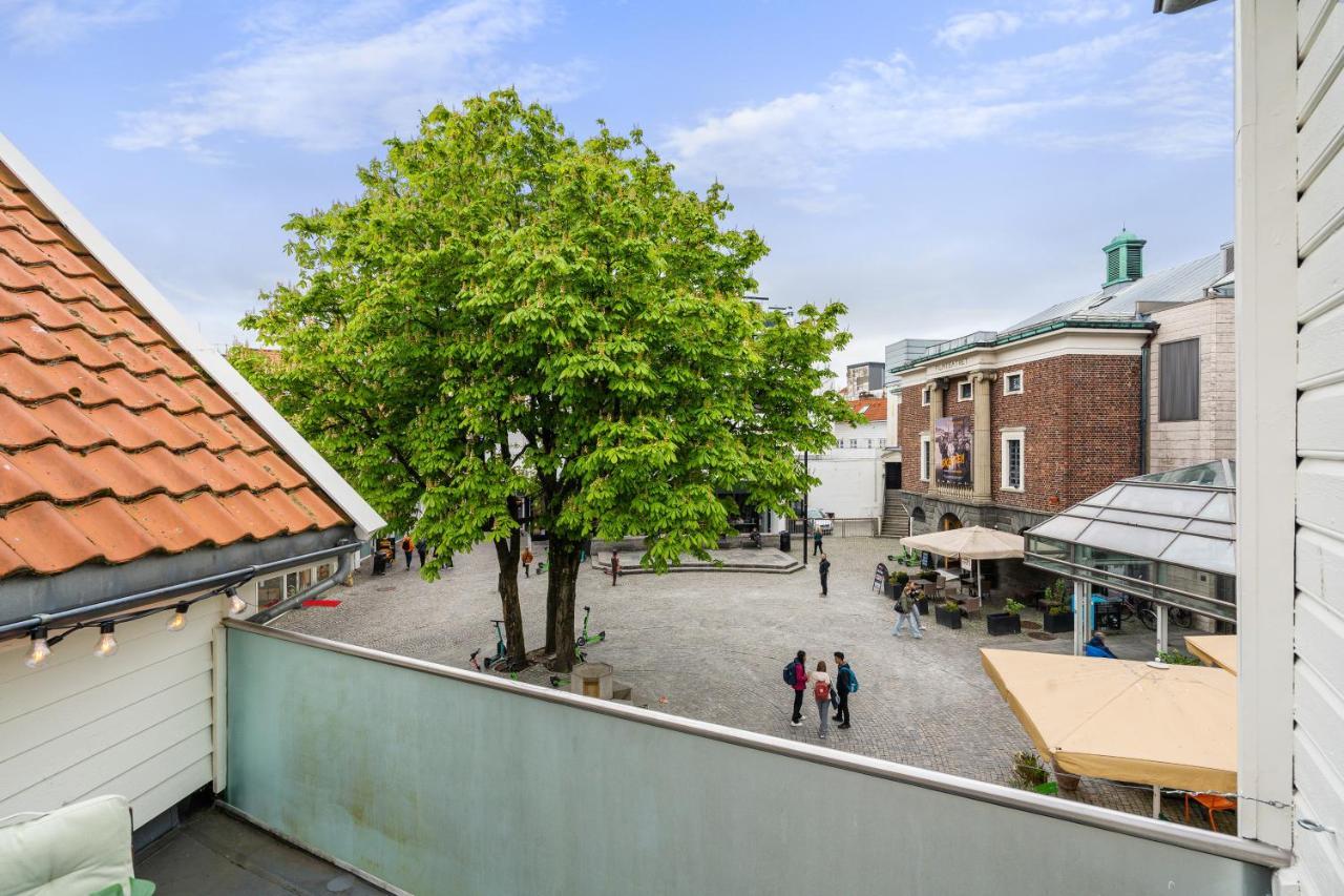 Charming Rooftop Apartment In Heart Of Stavanger Zewnętrze zdjęcie