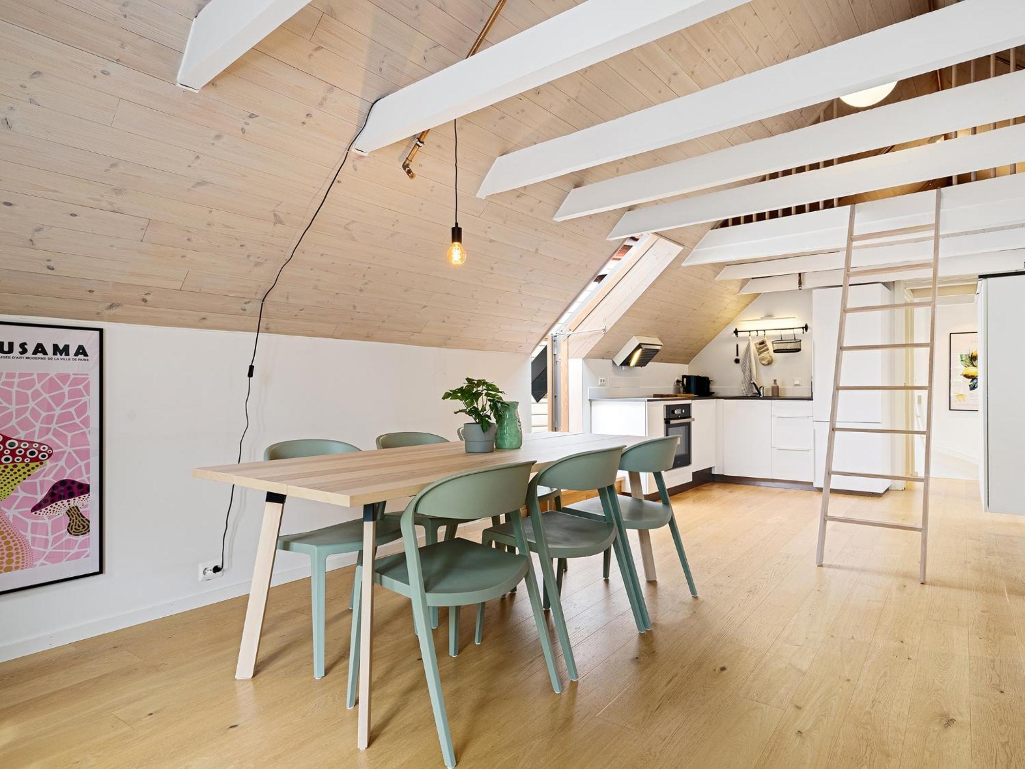 Charming Rooftop Apartment In Heart Of Stavanger Zewnętrze zdjęcie