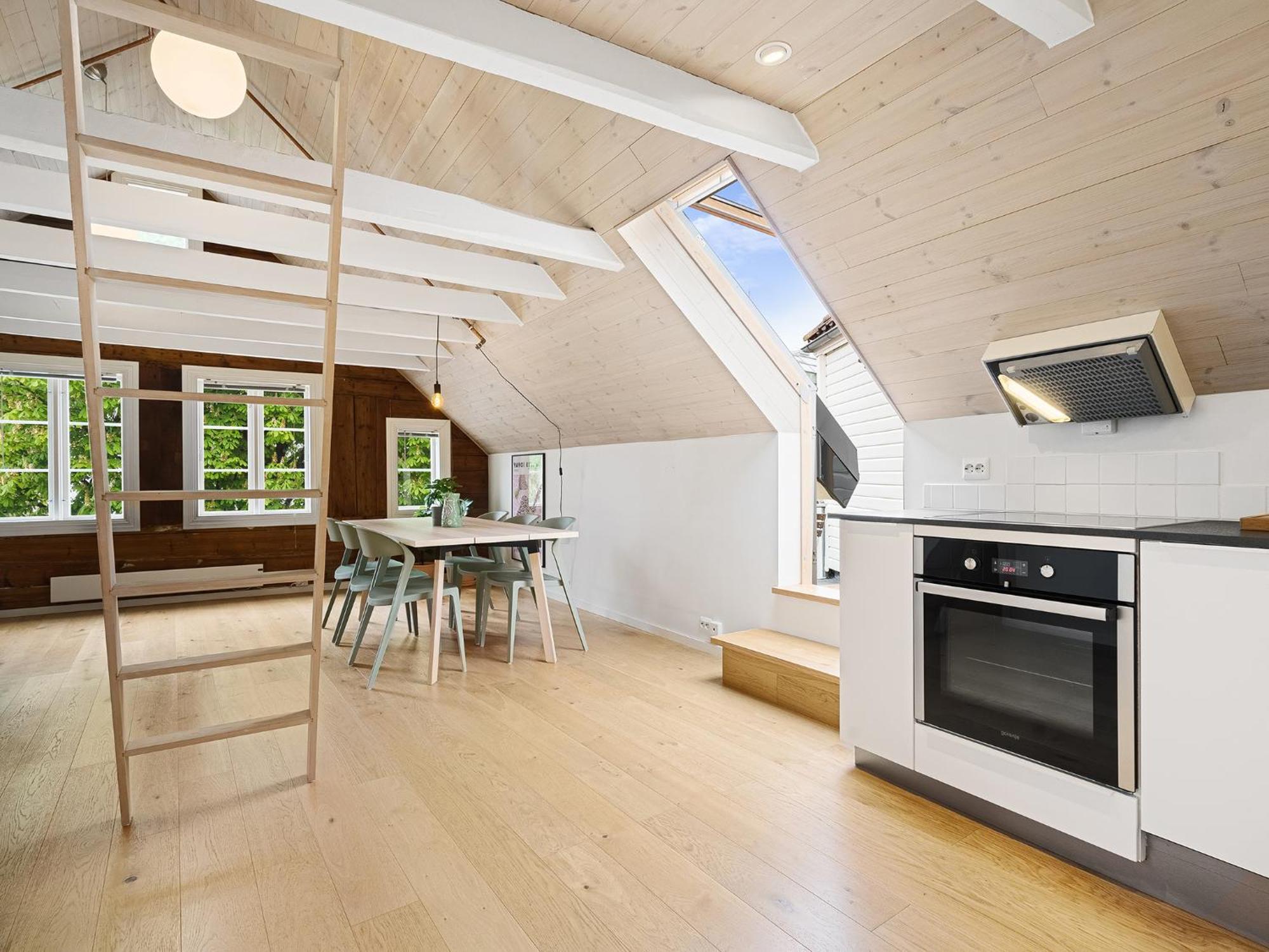 Charming Rooftop Apartment In Heart Of Stavanger Zewnętrze zdjęcie